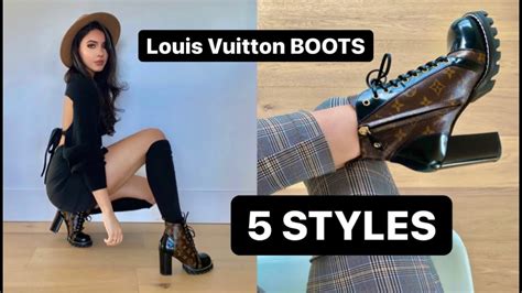 louis vuitton boots black|vivica fox louis vuitton boots.